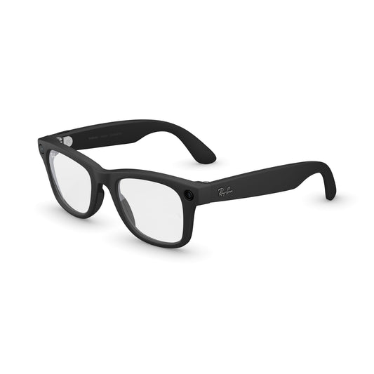 Ray-Ban Meta Gen 2 Wayfarer Smart Glasses with 3K Camera, Live Translation & AI | Clear Lenses
