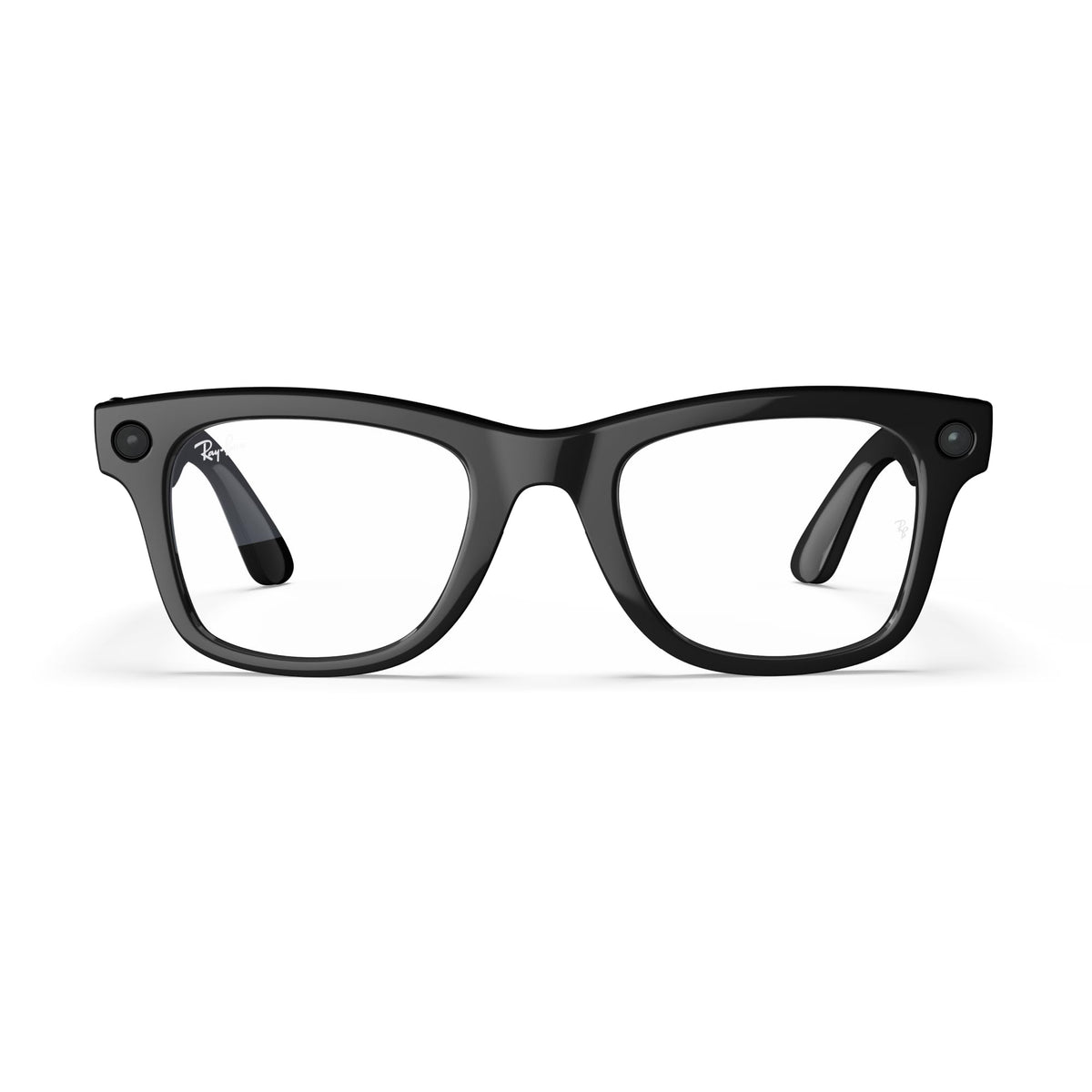 Ray-Ban Meta Wayfarer Smart Glasses with 12MP Camera, AI Translation & Open-Ear Audio | Shiny Black