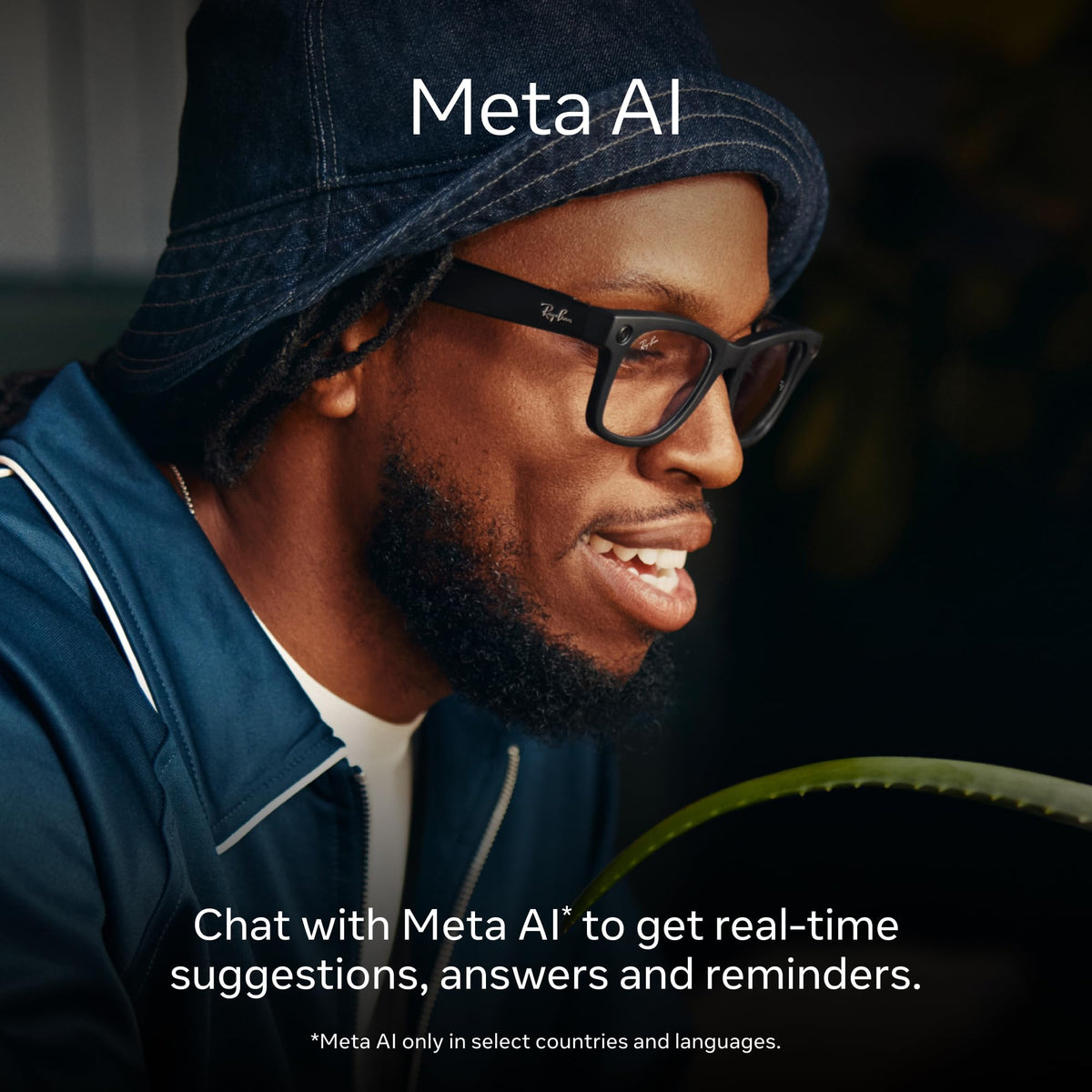Ray-Ban Meta Gen 1 Wayfarer Large Smart Glasses 12MP Camera AI Assistant Real-Time Translation