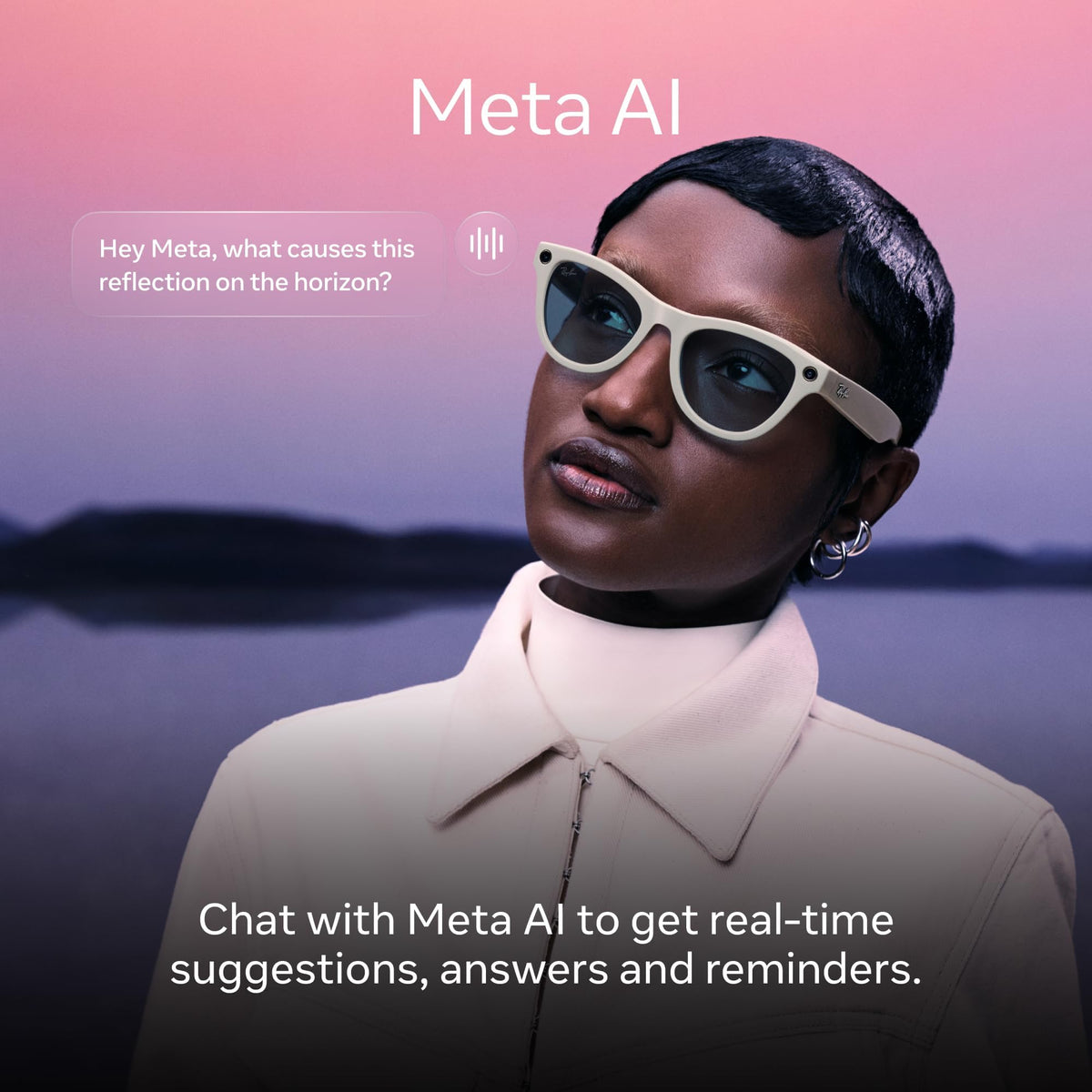 Ray-Ban Meta Gen 2 Wayfarer AI Smart Glasses 12MP Camera 3K Video Polarized Gradient Translation